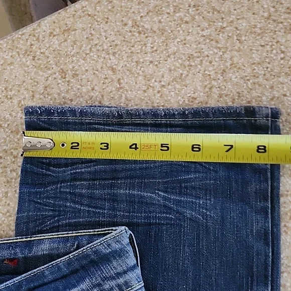 Guess Bootcut Rhinestone Like New Jeans Size 28 - Picture 7 of 13